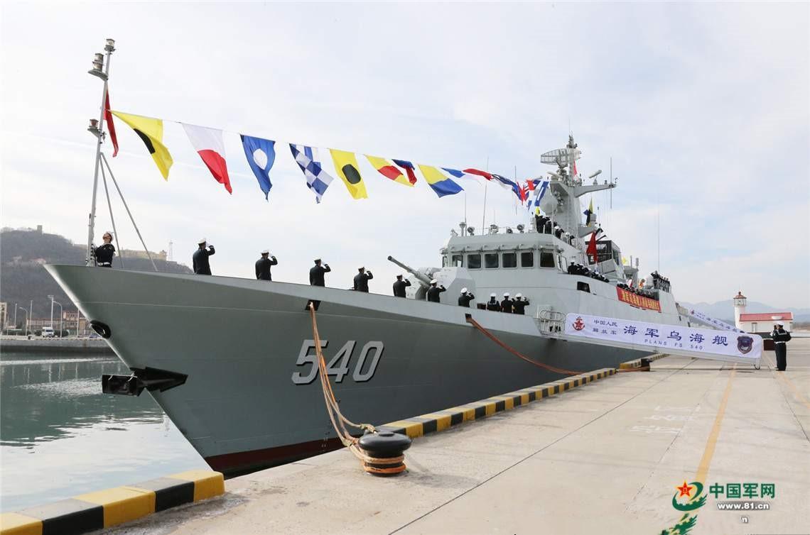 德陽艦，中國海軍的新生力量，德陽艦，中國海軍的新生力量亮相啟航