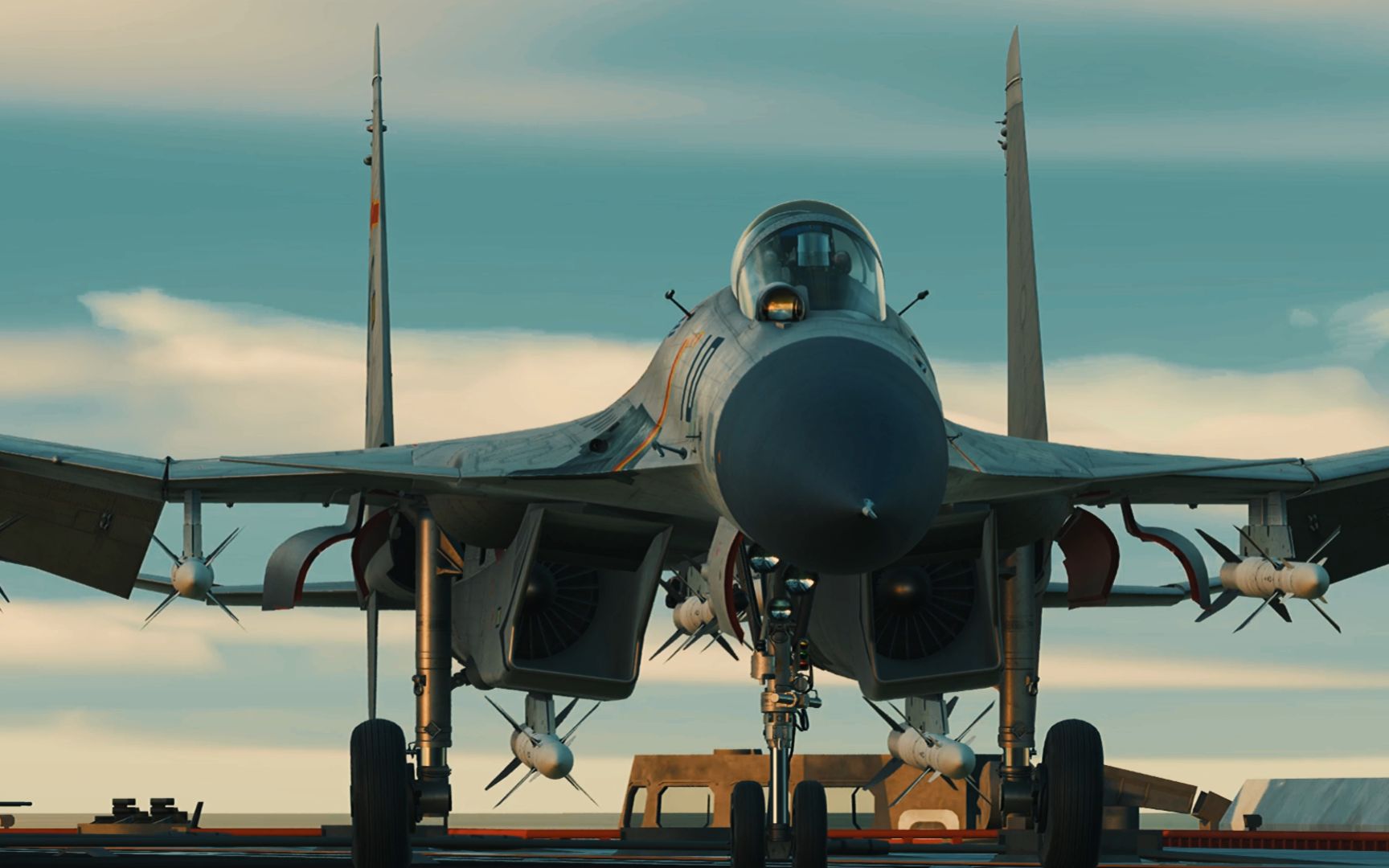 殲-15戰(zhàn)斗機(jī)視頻，揭示中國(guó)海軍航空兵力量的尖端風(fēng)采，殲-15戰(zhàn)斗機(jī)視頻展現(xiàn)中國(guó)海軍航空兵尖端力量風(fēng)采