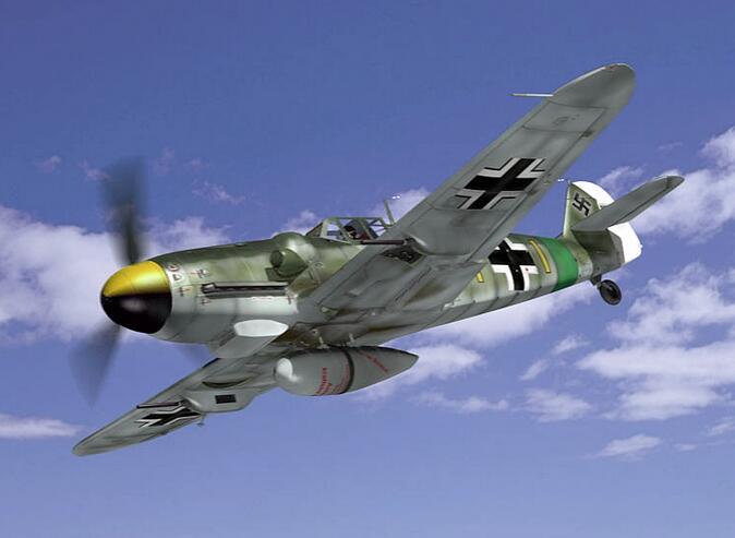 德國BF109戰(zhàn)斗機(jī)，二戰(zhàn)中的空中霸主，二戰(zhàn)空中霸主，德國BF109戰(zhàn)斗機(jī)
