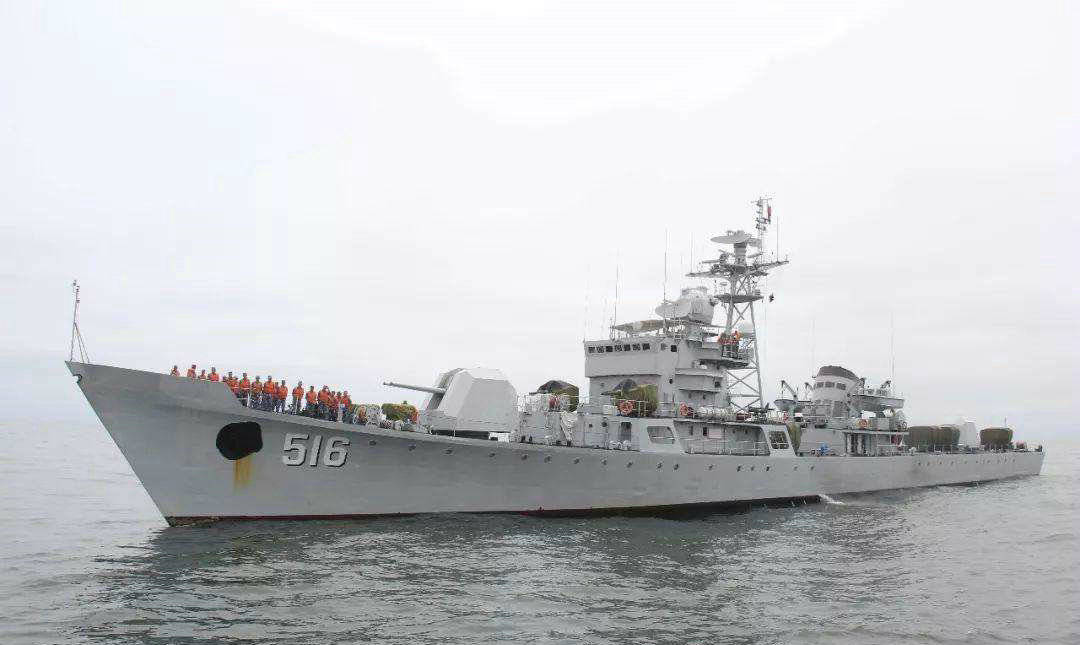 我軍發(fā)射最多的艦，強大的海上力量展現(xiàn)，我軍發(fā)射最頻繁的艦船，海上力量的強大展現(xiàn)