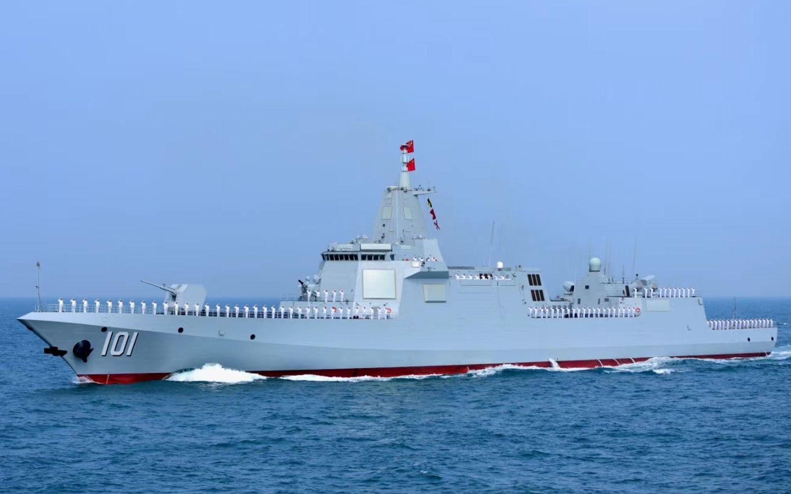 全球矚目，中國海軍的驕傲——055大驅(qū)，世界第一驅(qū)逐艦的典范，全球矚目，中國海軍的驕傲——世界領(lǐng)先之典范，055大驅(qū)引領(lǐng)全球驅(qū)逐艦發(fā)展之路