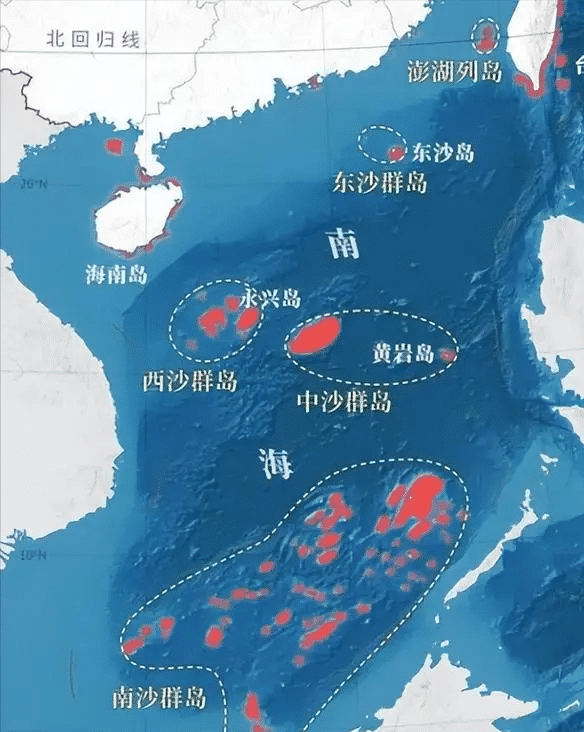 南海諸島及其群島概述，南海諸島及其群島概覽