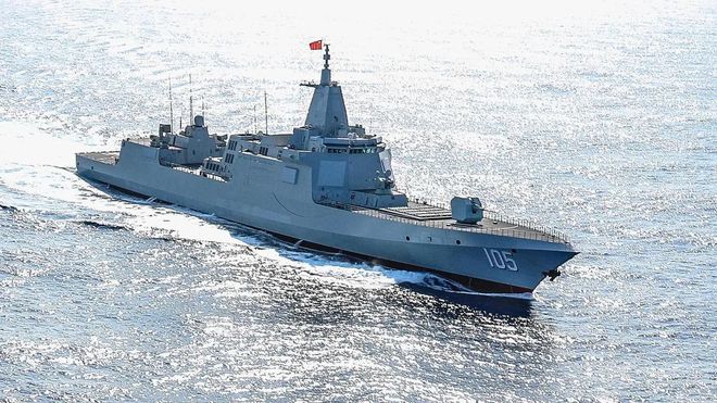揭秘中國(guó)海軍的驕傲——105艦，一艘多功能導(dǎo)彈護(hù)衛(wèi)艦的傳奇故事，揭秘中國(guó)海軍傳奇護(hù)衛(wèi)艦——多功能導(dǎo)彈艦中國(guó)海軍驕傲之105艦故事揭秘