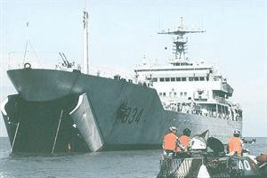 揭秘中國(guó)海軍的巨艦——935登陸艦，揭秘中國(guó)海軍巨艦，935登陸艦的震撼力量