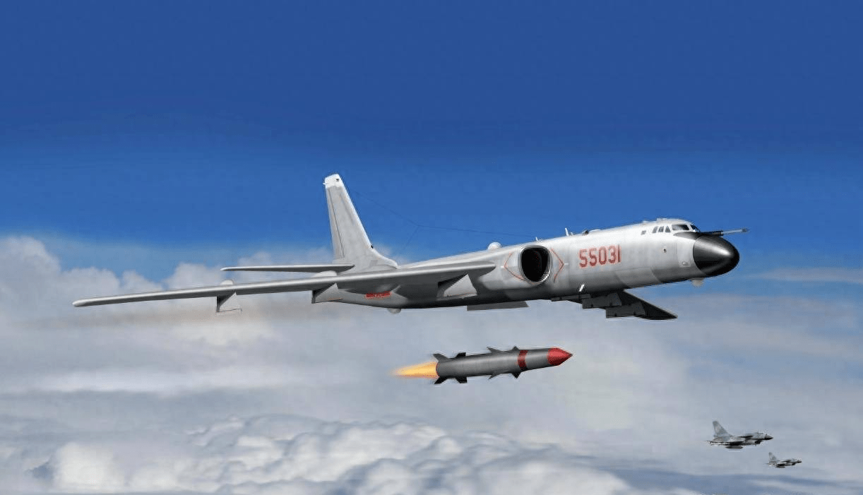 轟6G掛載鷹擊-12，空中力量的嶄新篇章，轟6G掛載鷹擊-12，空中力量的新里程碑