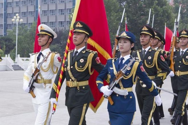 美國儀仗兵圖片，歷史、榮譽與力量的象征，美國儀仗兵，歷史榮譽與力量的象征圖片展