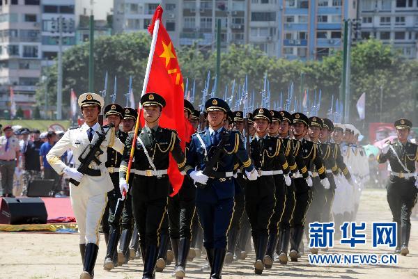 三軍儀仗隊，色彩與榮耀的象征，三軍儀仗隊，色彩與榮耀的輝煌展現(xiàn)