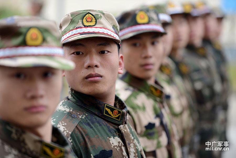 武警新兵圖片，青春熱血鑄軍魂，武警新兵圖片，青春熱血鑄就軍魂風(fēng)采